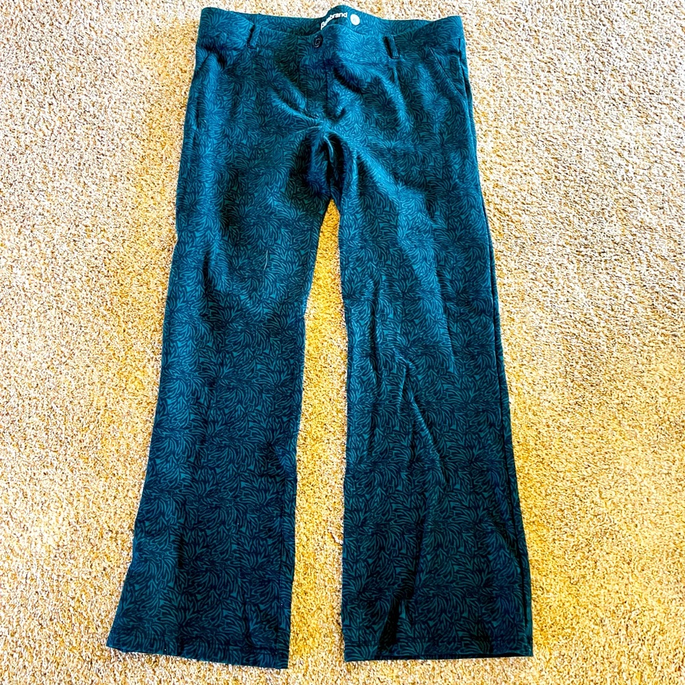 Betabrand xl dress pants yoga pants tropical print